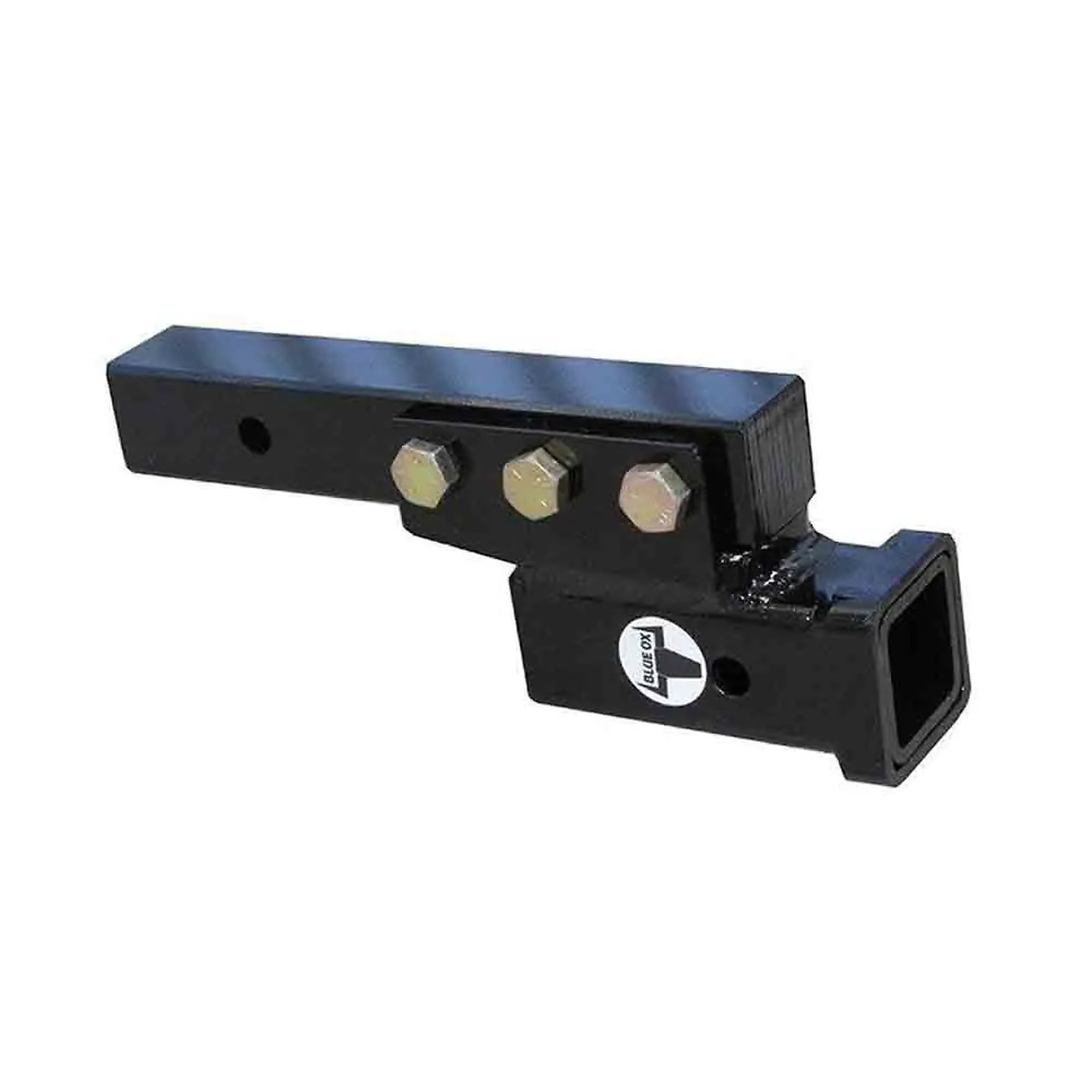 Blue Ox Drop/Rise Receiver — 3in. Raise/Lower, 14in. Length, Solid Shank, Black, Model# BX88235